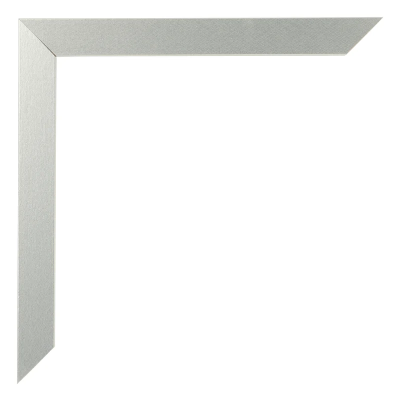 Bilderrahmen 33x48 cm - Aluminium Gebürstet - MDF - Bologna