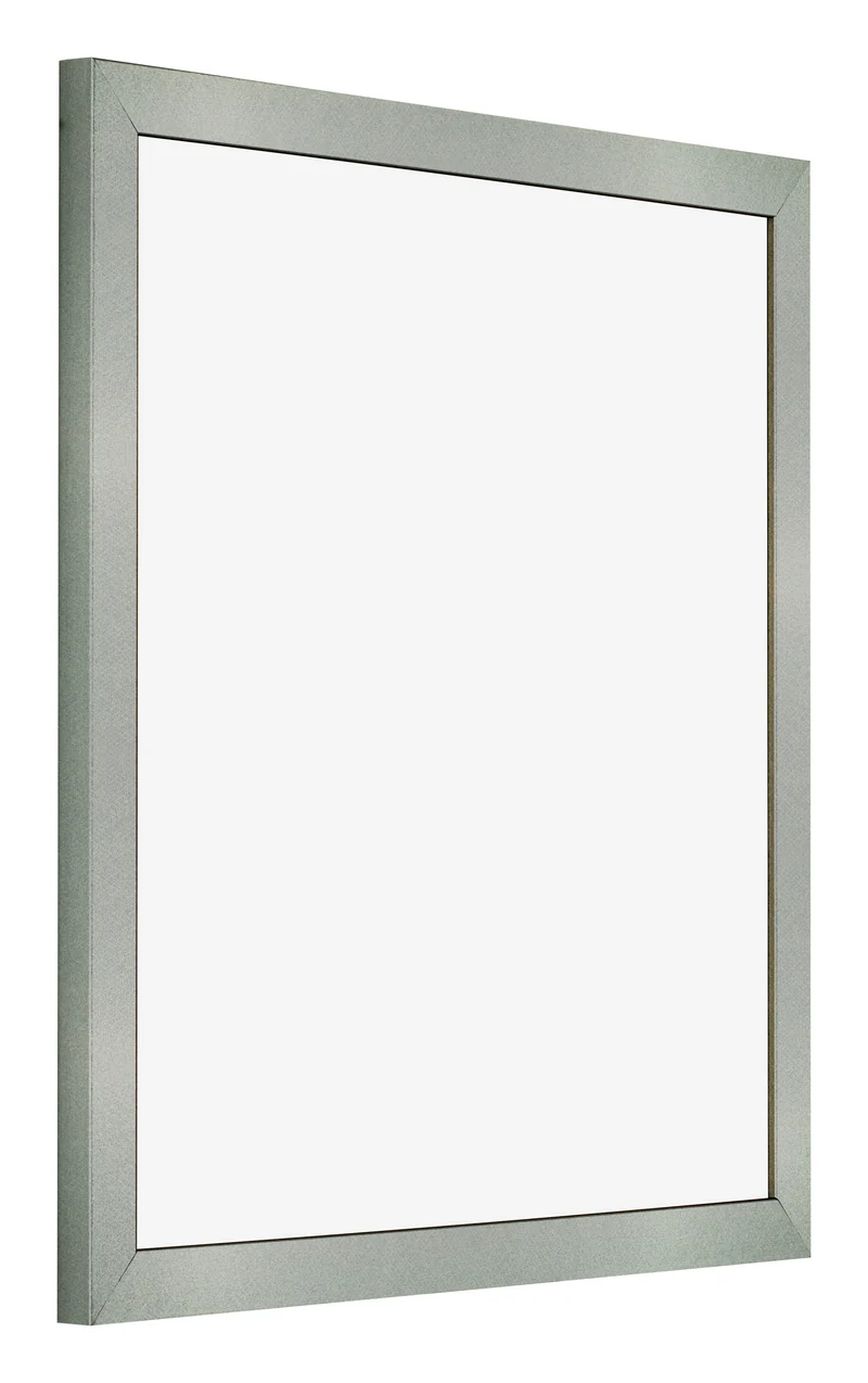 Bilderrahmen 35x35 cm - Aluminium Gebürstet - MDF - Bologna