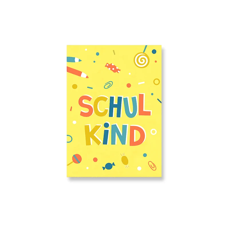 Postkarte - Schulkind