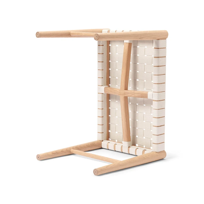 Hocker Zenica [Hellgeölte Eiche & Naturweiß]