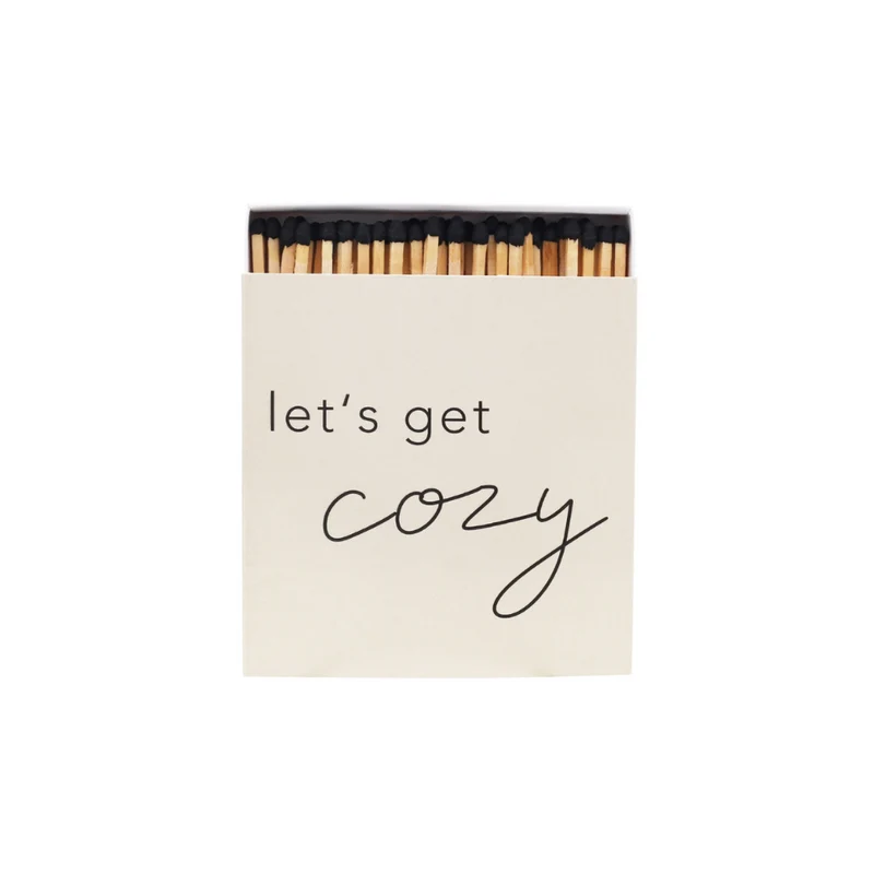 Streichhölzer • Lets get Cozy • Herz schwarz