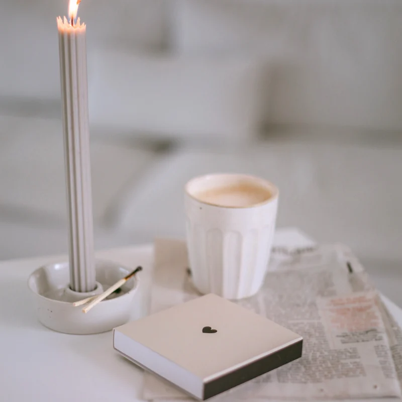 Streichhölzer • Lets get Cozy • Herz schwarz