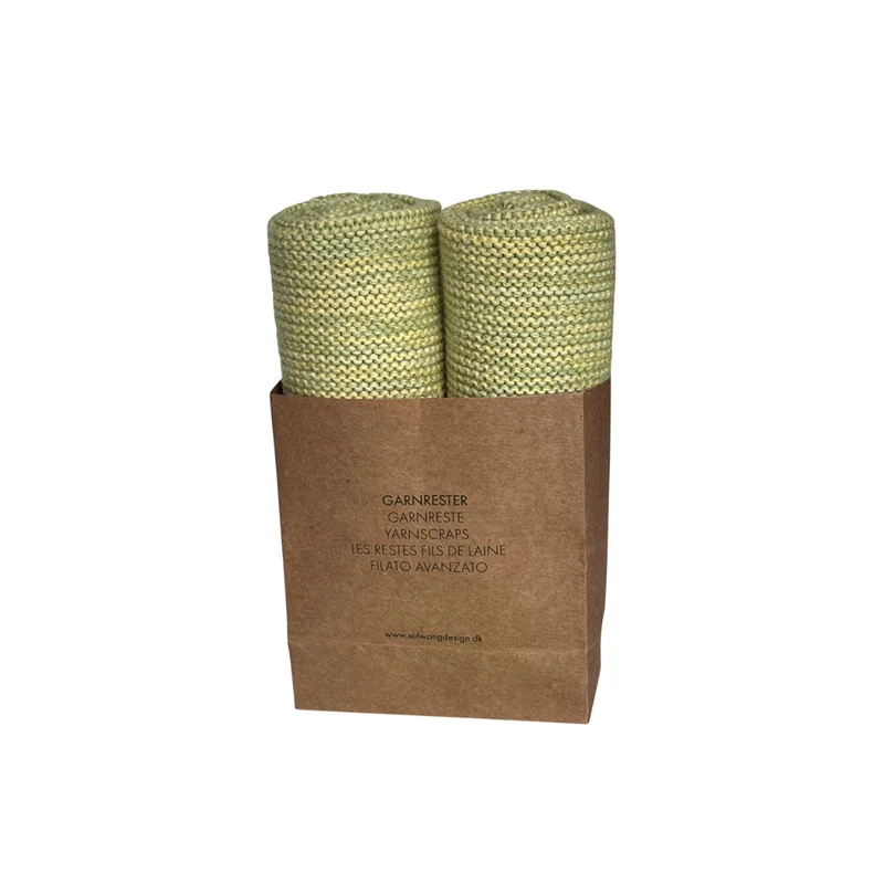 Wischtücher Bio - SET - honeymelon mix 2er Set aus Garnreste