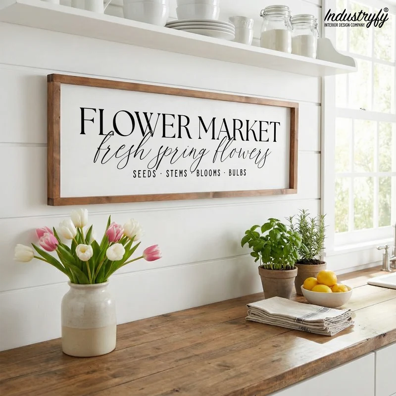 Landhaus Schild | Fresh Flower Market No5