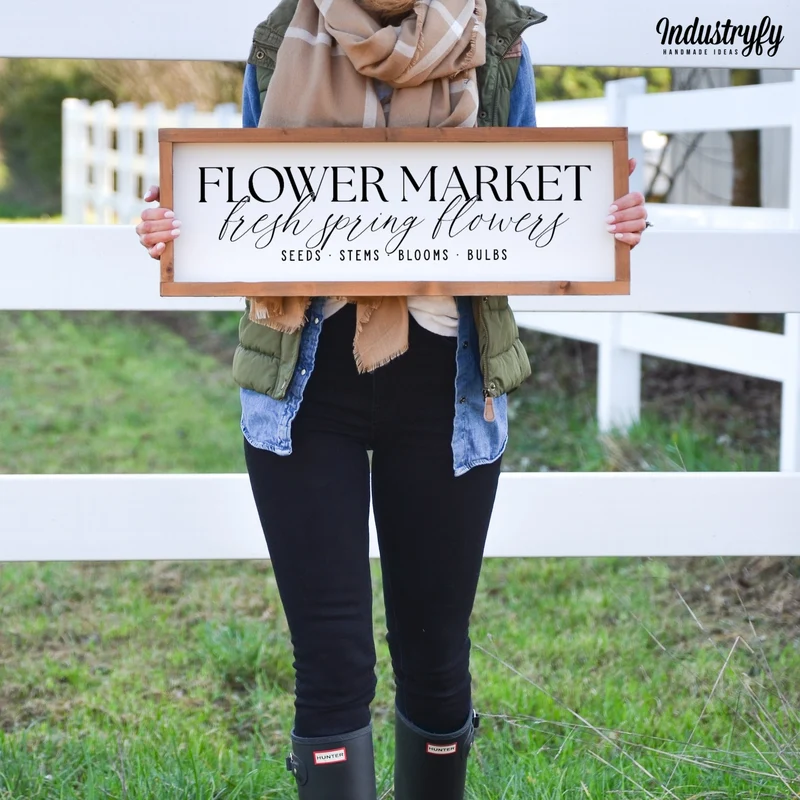 Landhaus Schild | Fresh Flower Market No5