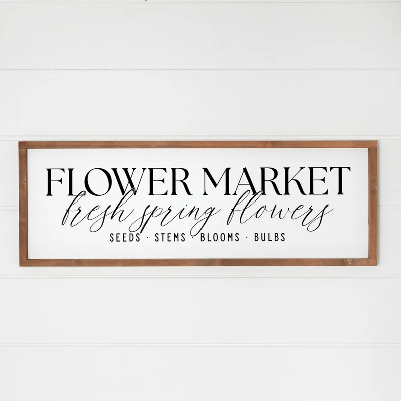 Landhaus Schild | Fresh Flower Market No5