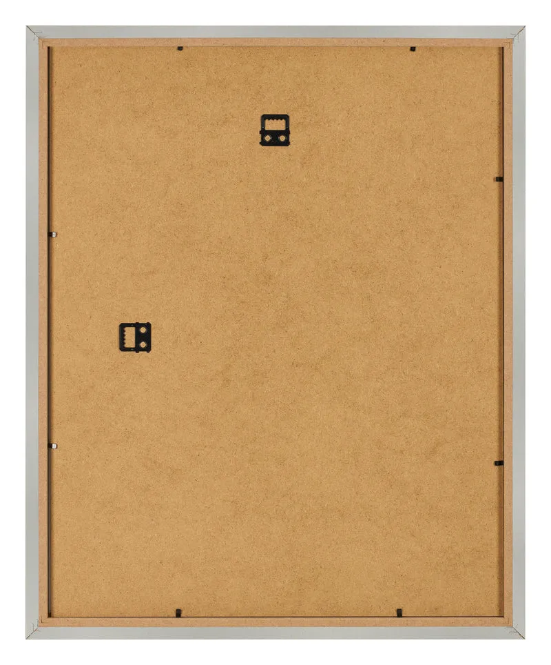 Bilderrahmen 25x30 cm - Silber Matt - MDF - Bologna