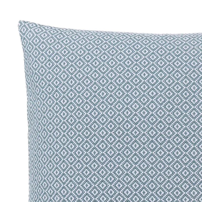 Kissenhülle Mondego [Graugrün/Weiß]