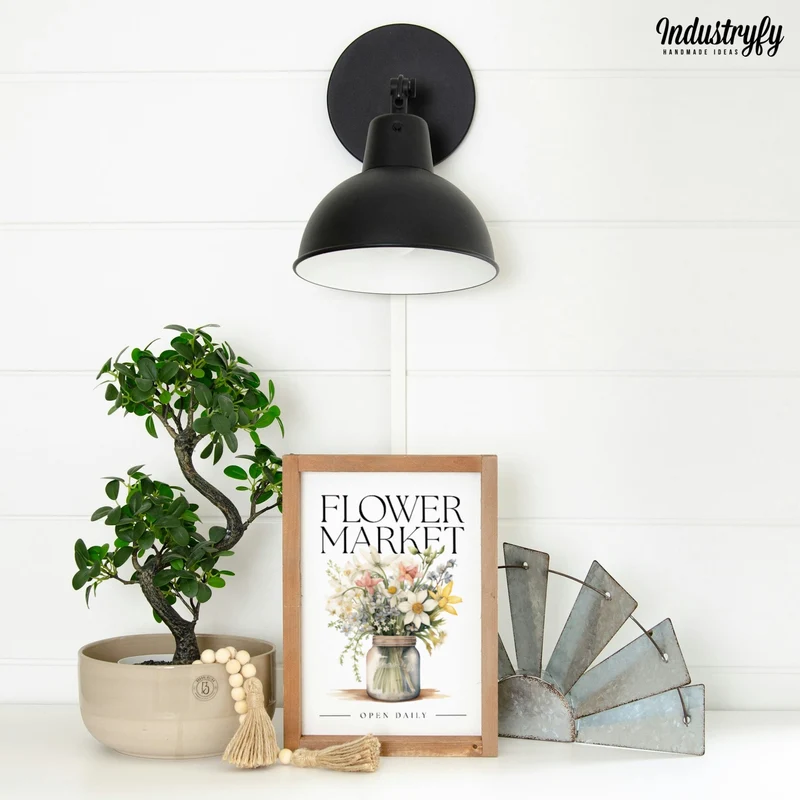 Landhaus Schild | Flower Market No1