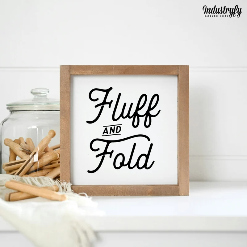 Landhaus Schild | Fluff and Fold