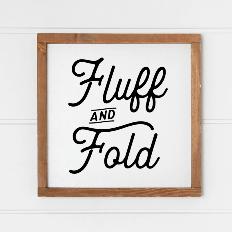 Landhaus Schild | Fluff and Fold