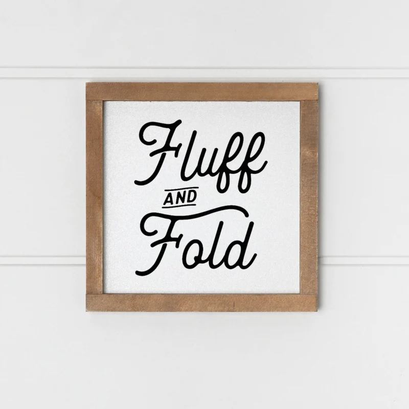 Landhaus Schild | Fluff and Fold
