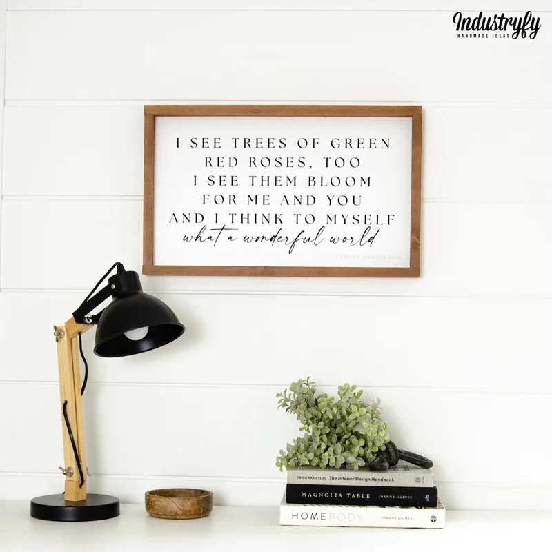 Landhaus Schild | What a wonderful world