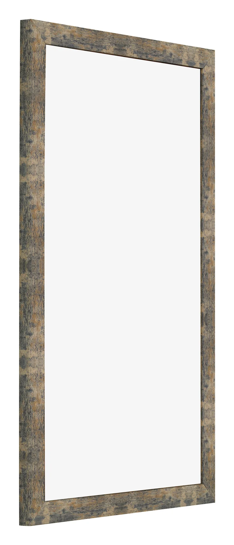 Bilderrahmen 30x50 cm - Blau Gold Meliert - MDF - Bologna