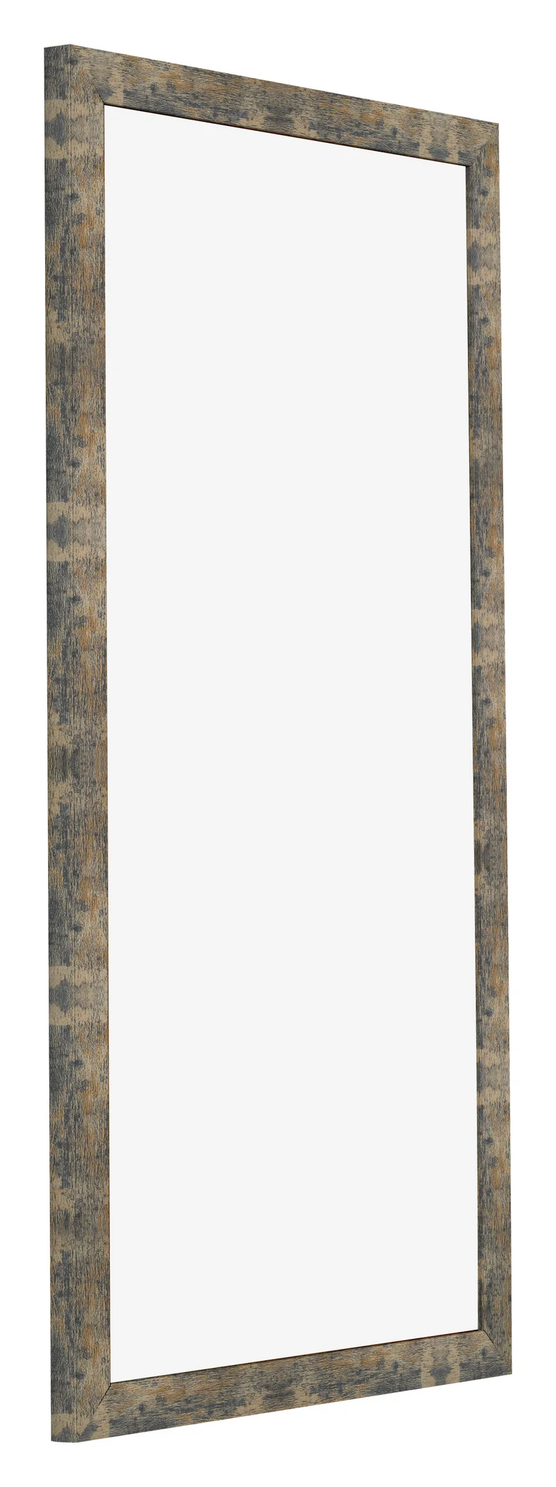 Bilderrahmen 30x60 cm - Blau Gold Meliert - MDF - Bologna