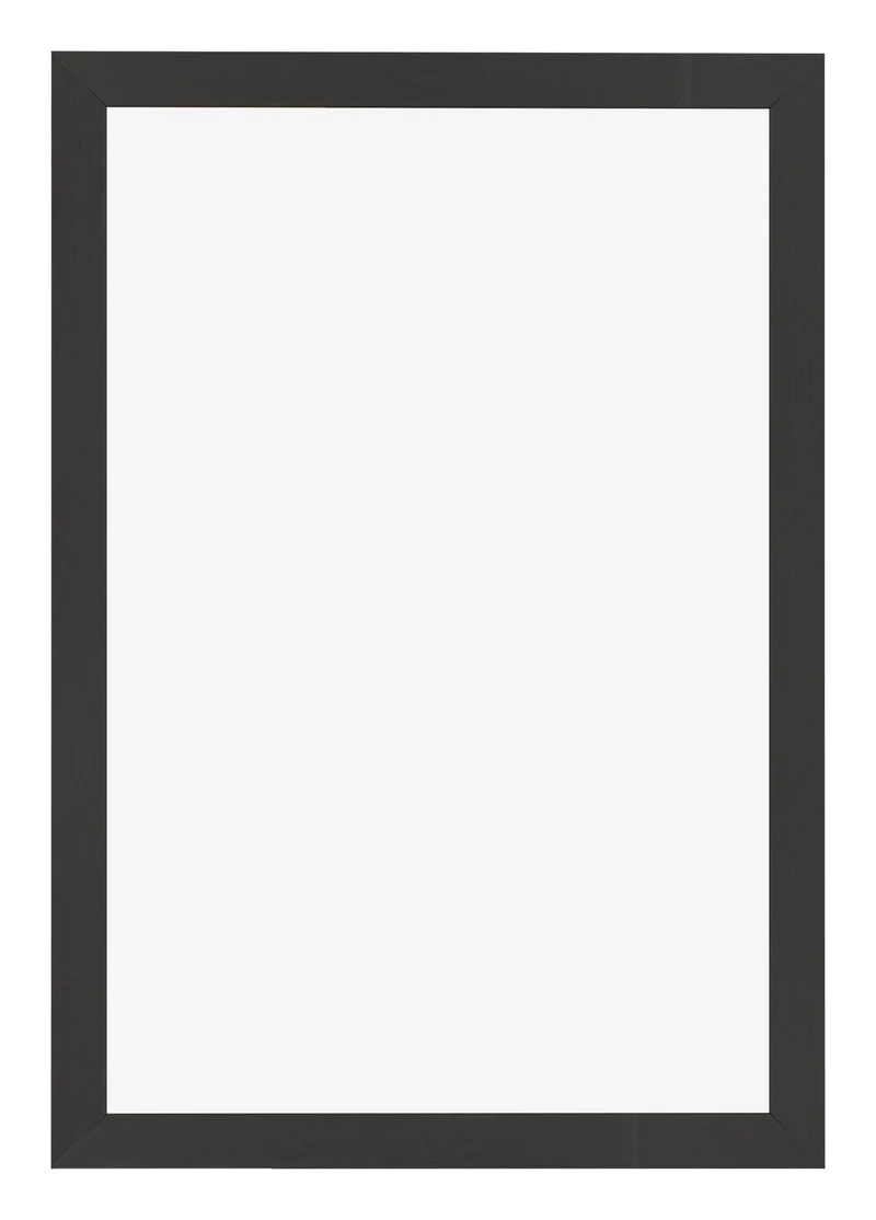 Bilderrahmen 60x90 cm - Schwarz Gemasert - MDF - Bologna