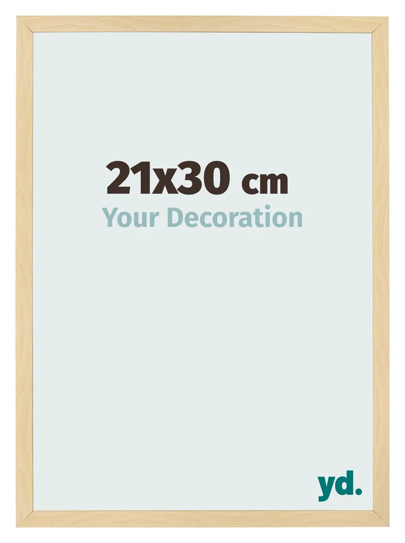 Bilderrahmen 21x30 cm - Buche Dekor - MDF - Bologna