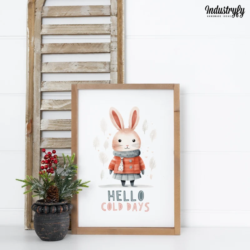 Landhaus Schild | Hello cold days