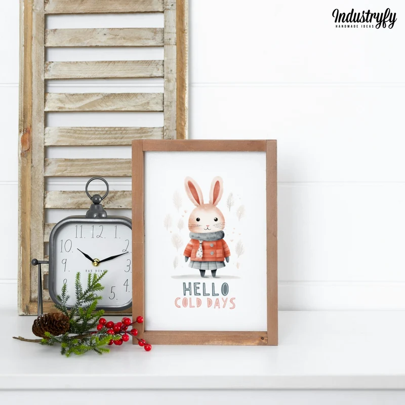 Landhaus Schild | Hello cold days