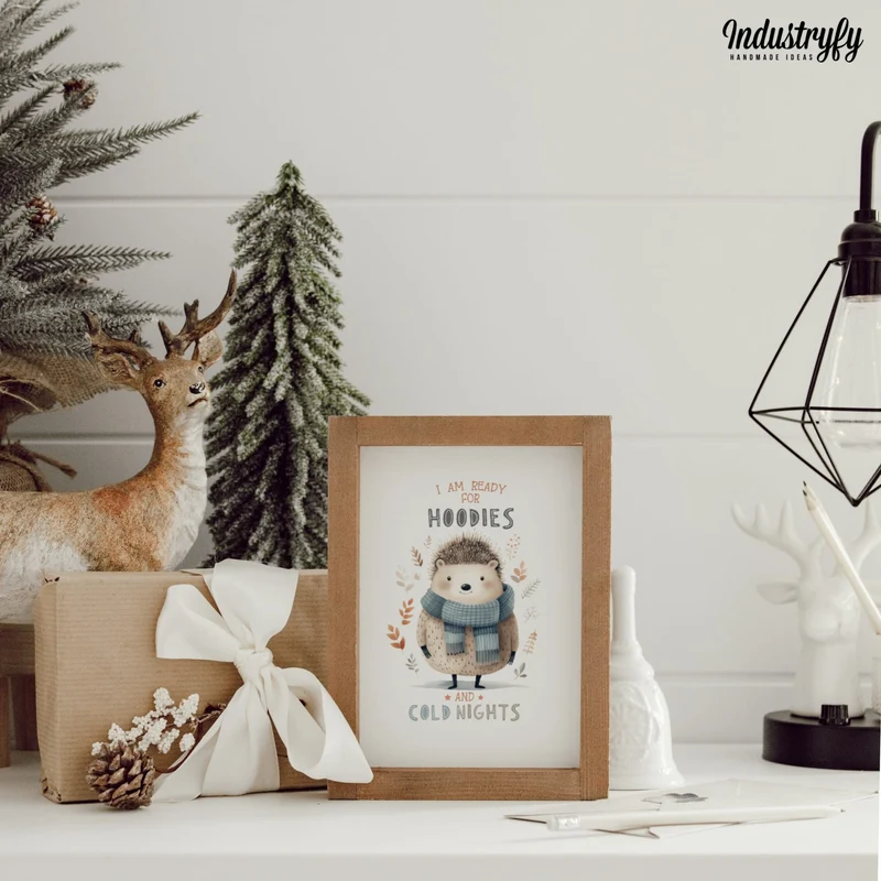 Landhaus Schild | Hoodies and cold nights