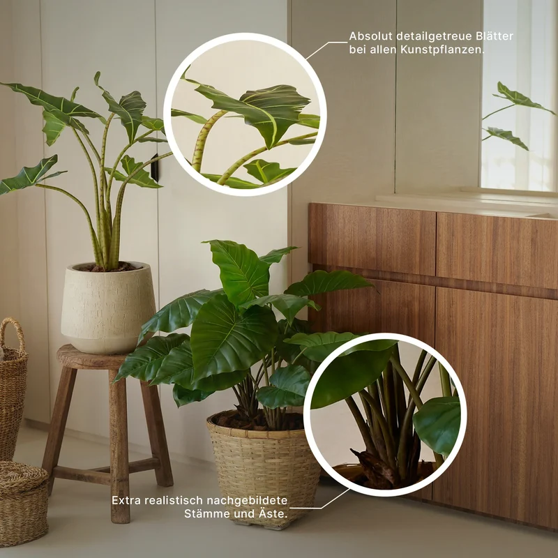 Künstliche Funkie - Etienne | 55 cm