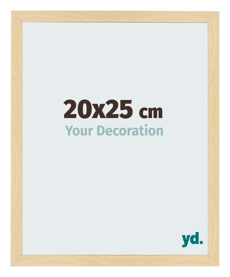 Bilderrahmen 20x25 cm - Buche Dekor - MDF - Bologna