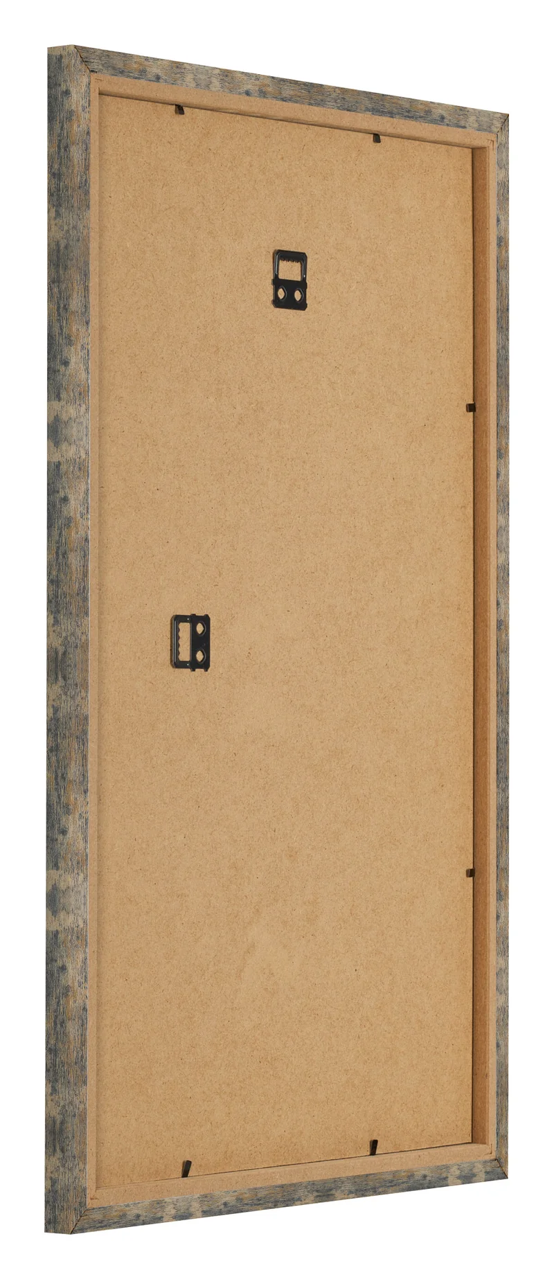 Bilderrahmen 33x48 cm - Blau Gold Meliert - MDF - Bologna