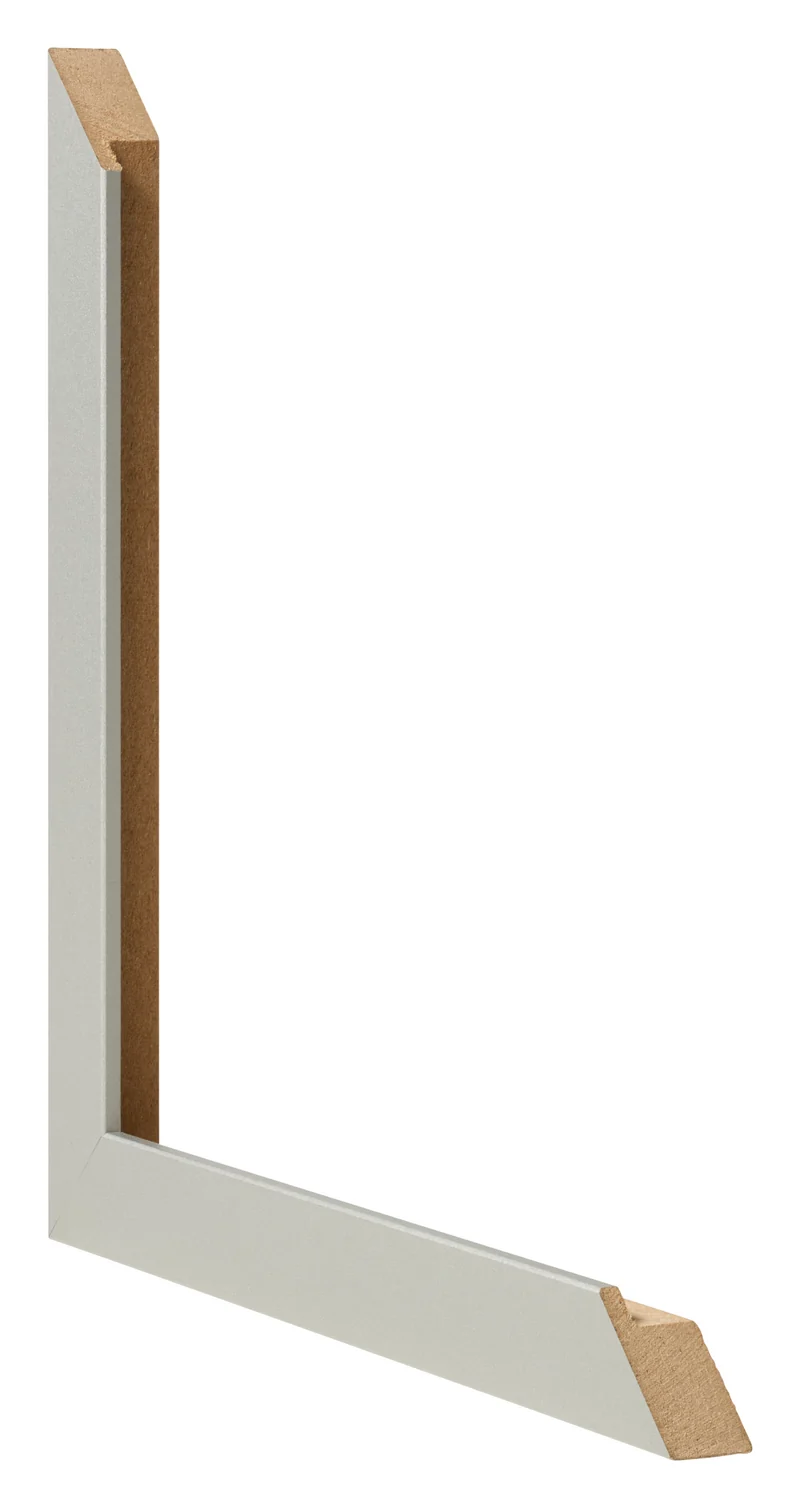 Bilderrahmen 40x45 cm - Silber Matt - MDF - Bologna