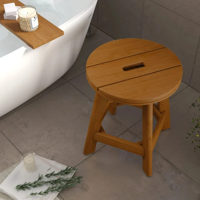 Runder Badhocker Spa