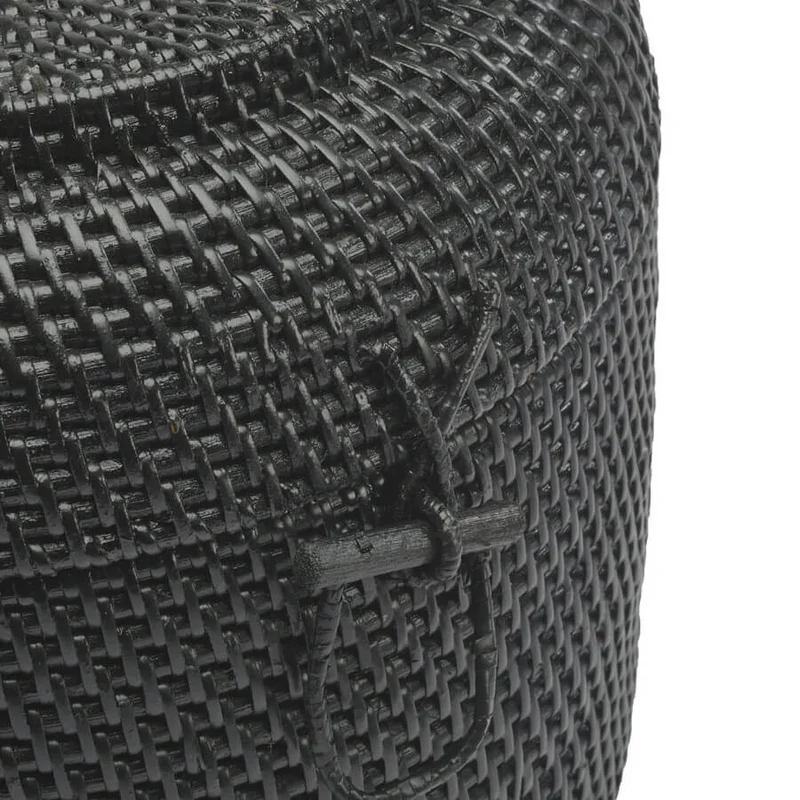Rattan Korb mit Deckel Cino