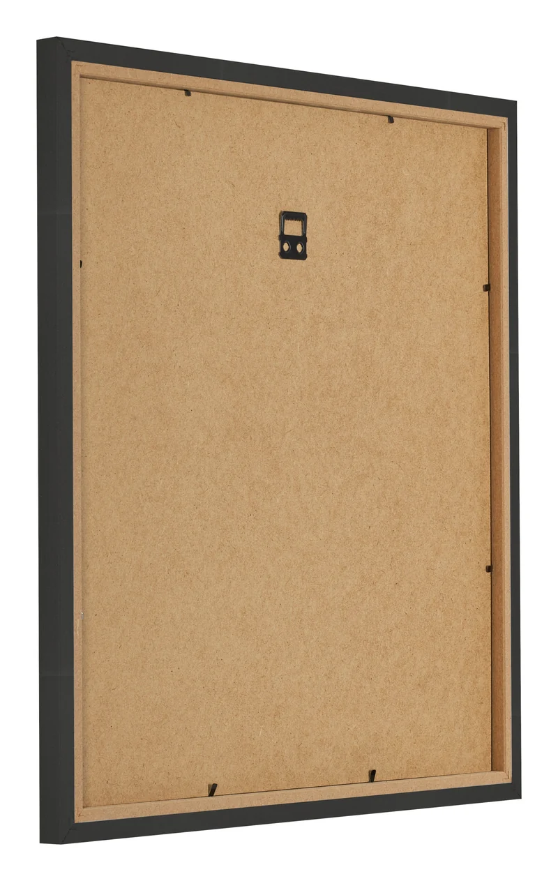Bilderrahmen 60x60 cm - Schwarz Gemasert - MDF - Bologna