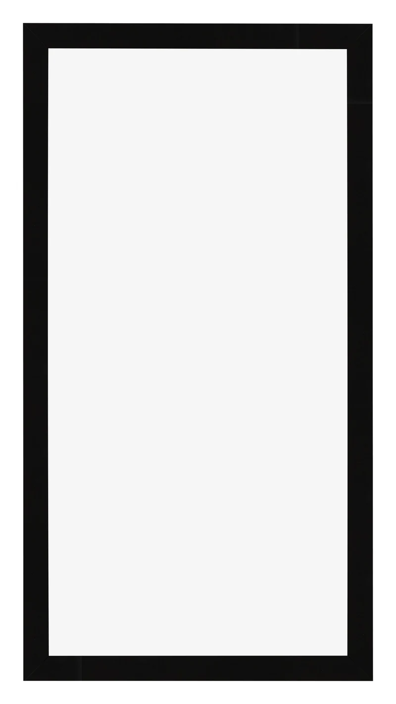 Bilderrahmen 40x80 cm - Schwarz Hochglanz - MDF - Bologna