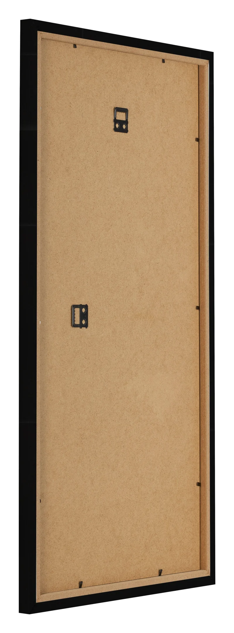Bilderrahmen 40x80 cm - Schwarz Hochglanz - MDF - Bologna
