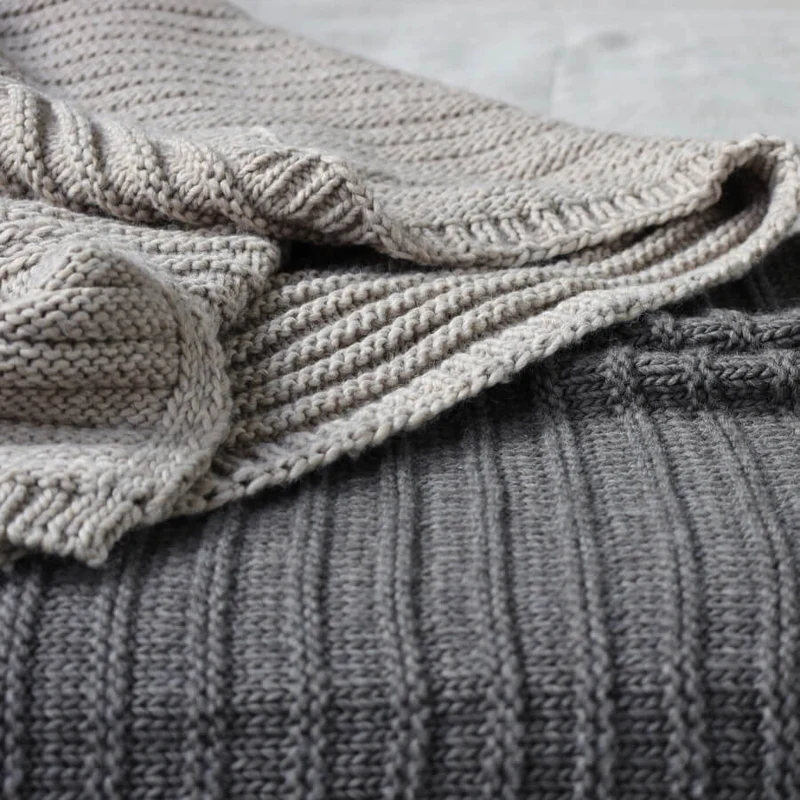 Strickplaid Bergen