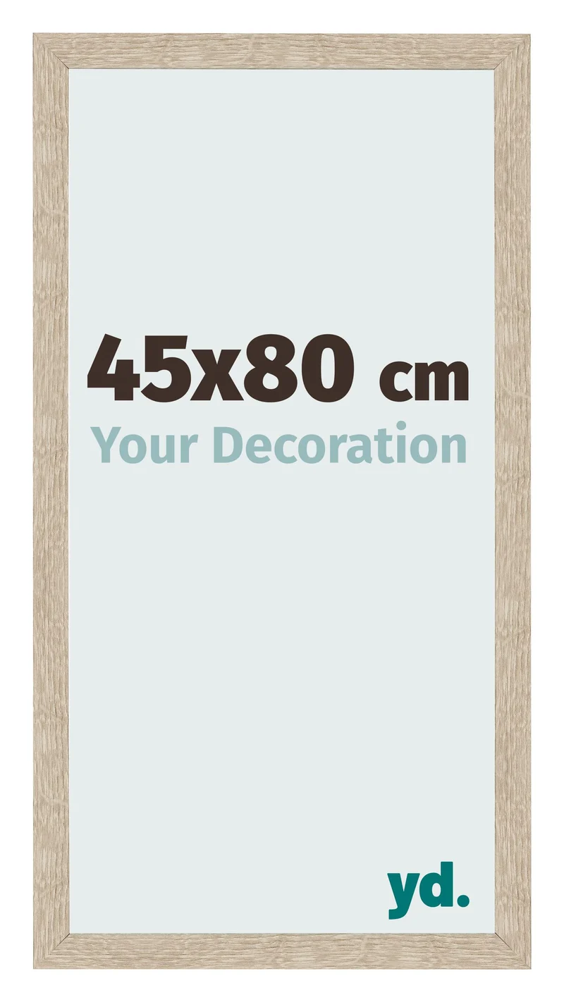 Bilderrahmen 45x80 cm - Sonoma Eiche - MDF - Bologna