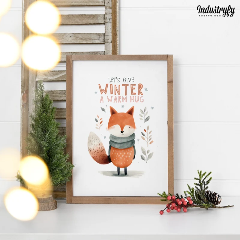 Landhaus Schild | Winter Hug