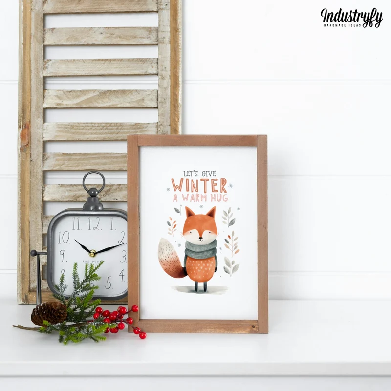 Landhaus Schild | Winter Hug
