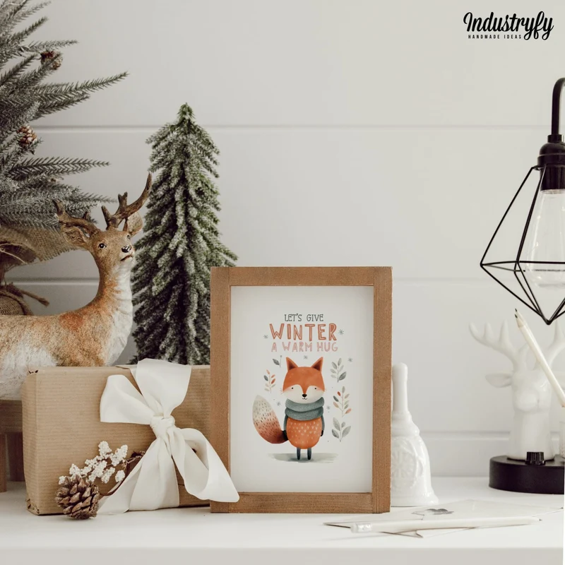 Landhaus Schild | Winter Hug