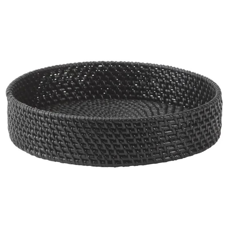 Rundes Rattan Tablett Cino