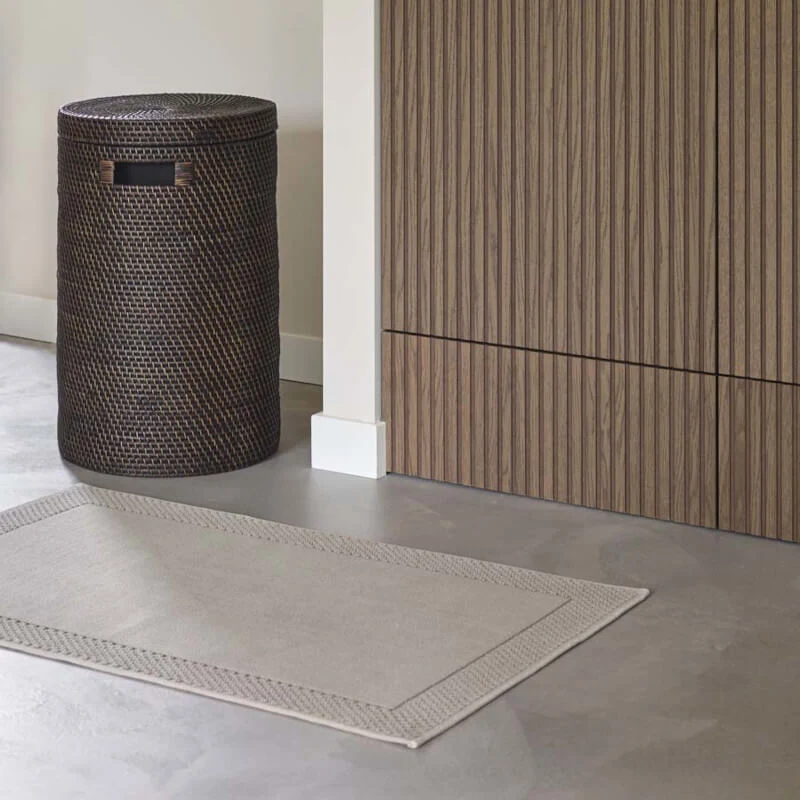 Wäschekorb Rattan mit Deckel Cino