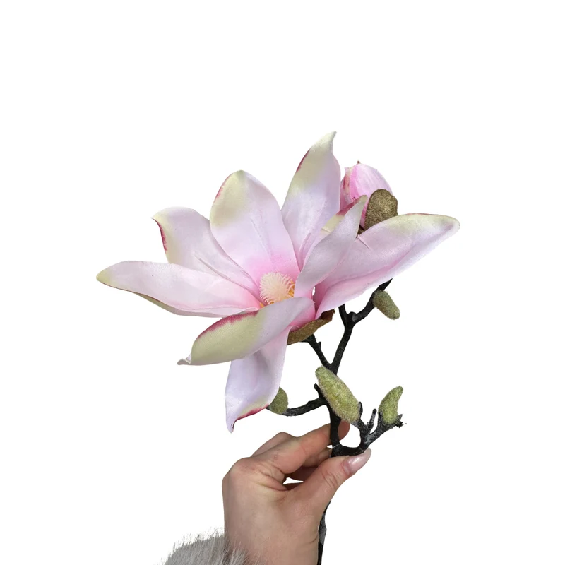 Kunstblume - Magnolie rosa