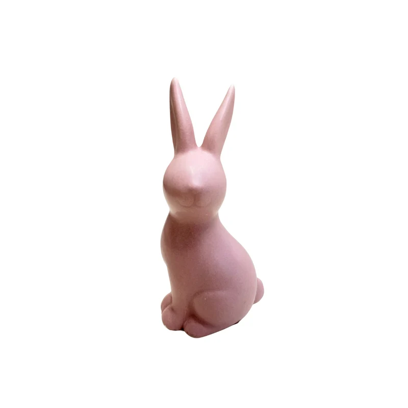 Deko-Hase - Keramik - blush