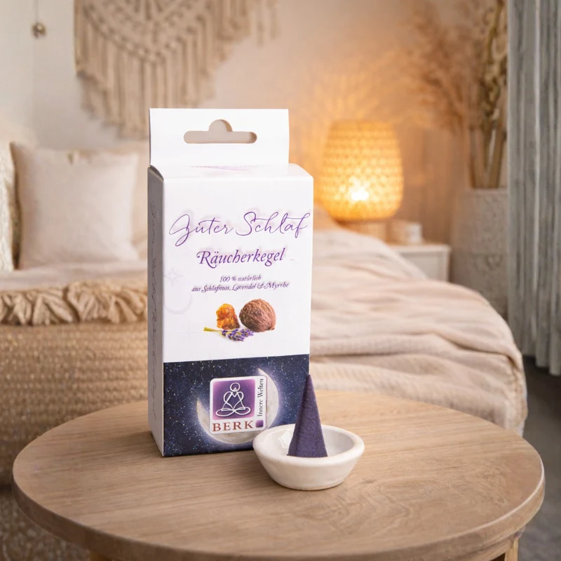 Räucherkegel - Gut Schlafen – 100% naturrein