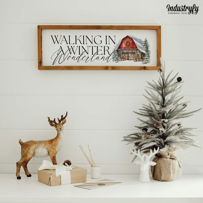 Landhaus Schild | Walking in a winter wonderland No1