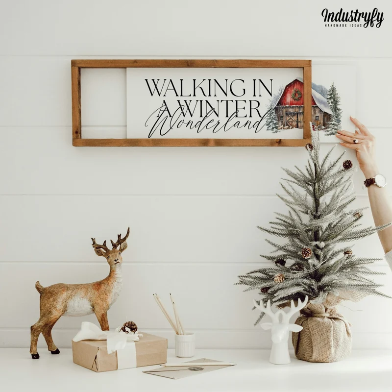 Landhaus Schild | Walking in a winter wonderland No1
