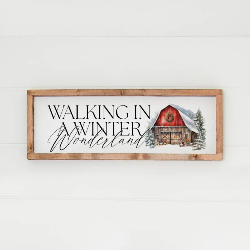 Landhaus Schild | Walking in a winter wonderland No1