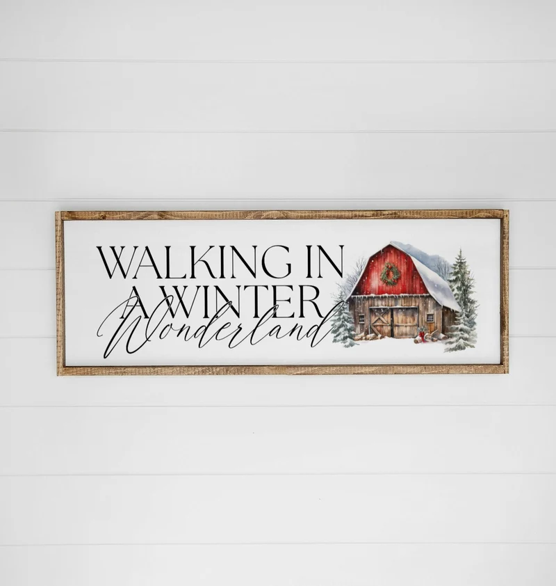 Landhaus Schild | Walking in a winter wonderland No1