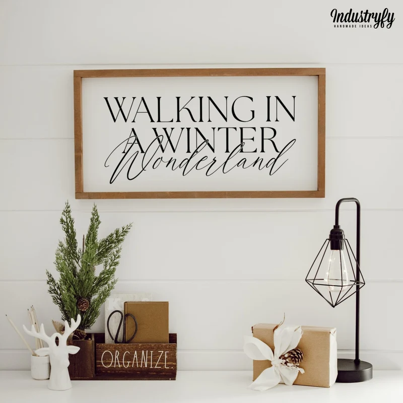 Landhaus Schild | Walking in a winter wonderland