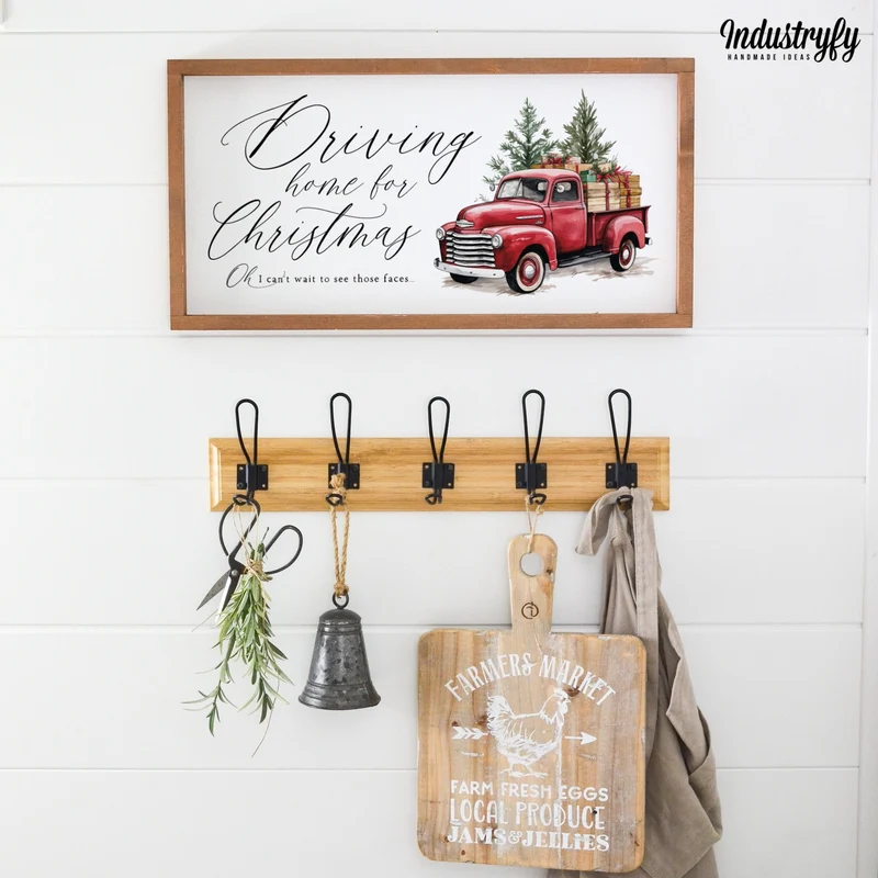 Landhaus Schild | Driving Home for Christmas No2