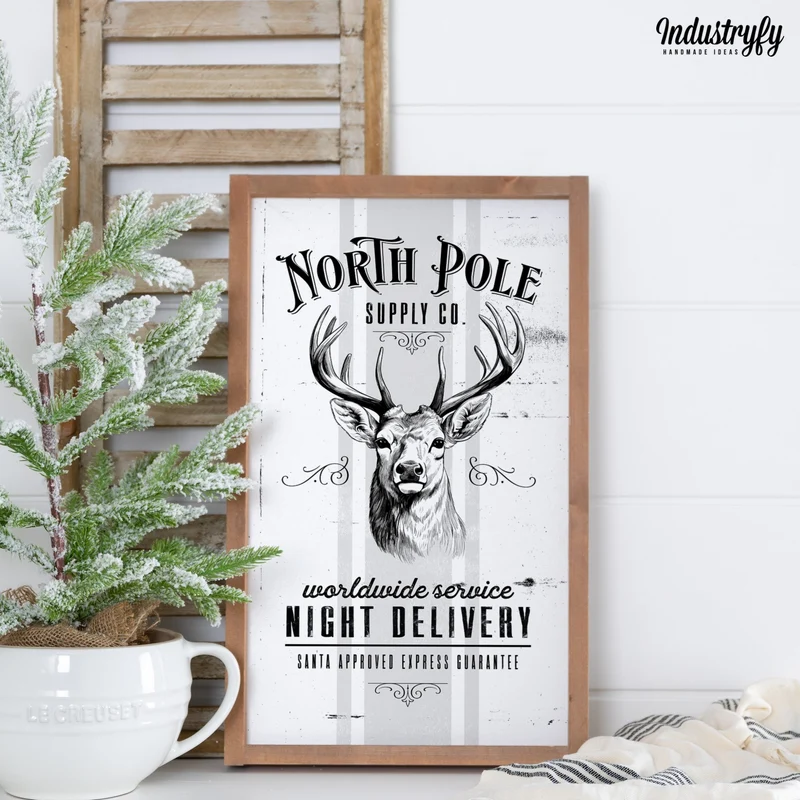 Landhaus Schild | North Pole Supply Co.